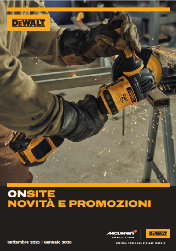 DeWalt Volantino Settembre-Gennaio